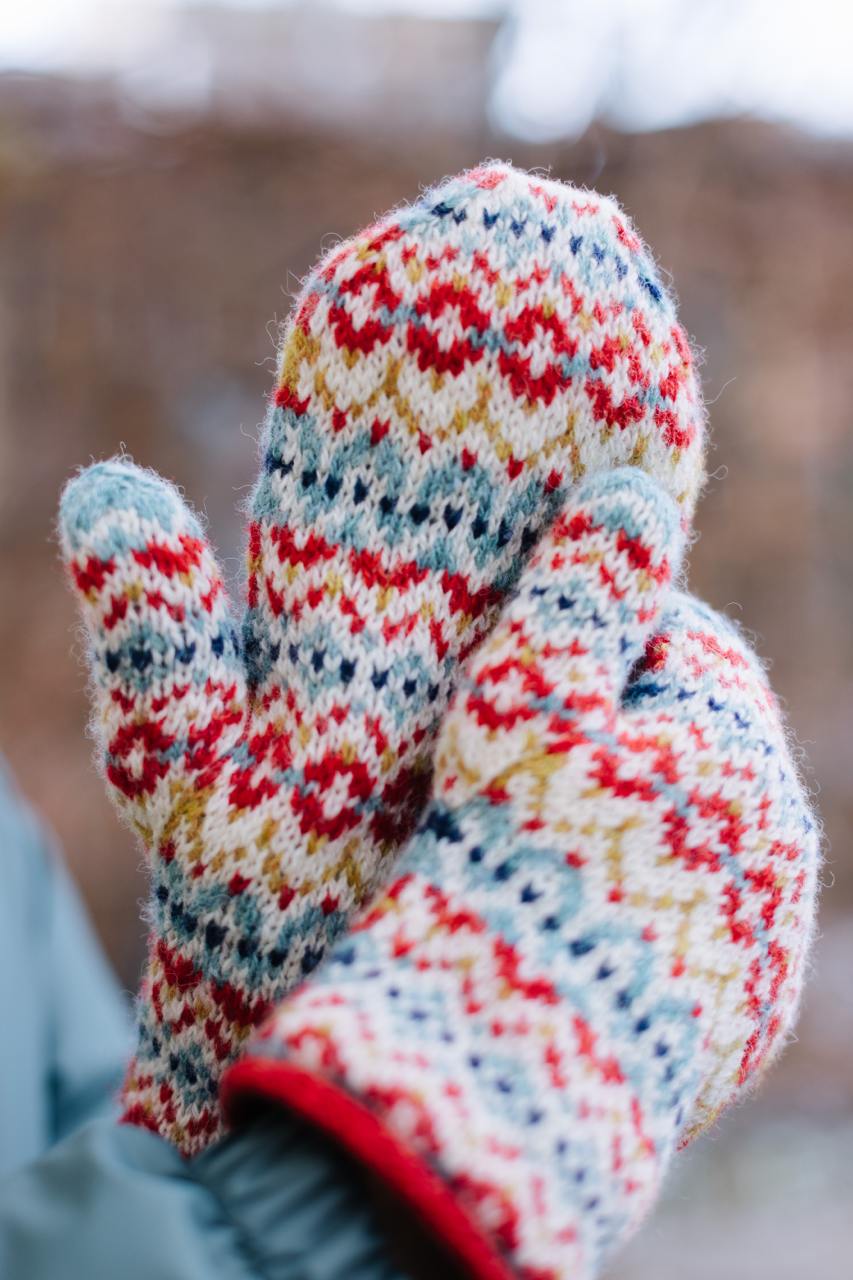 Совместник: варежки Калейдоскоп