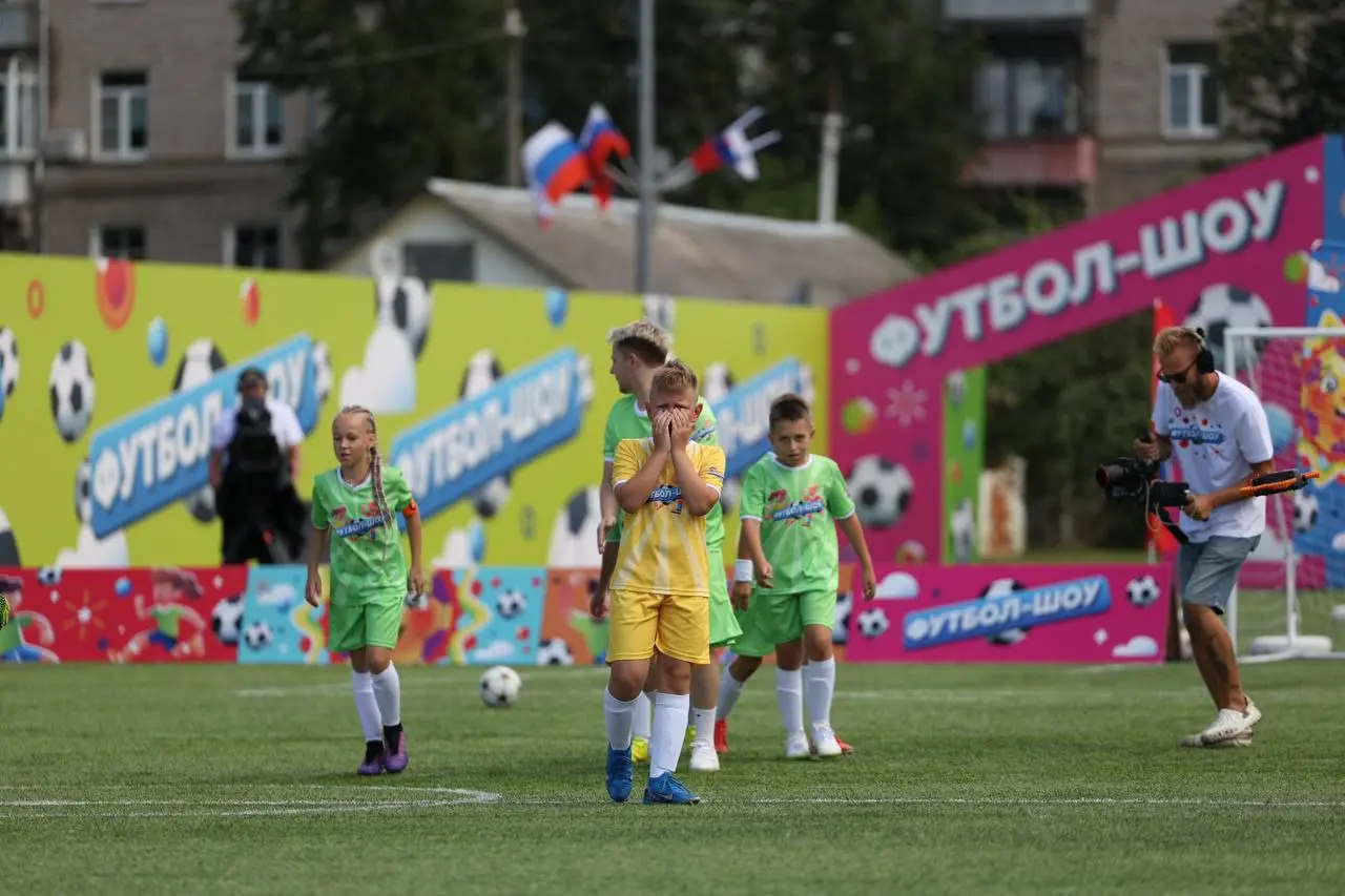 съёмки крутого реалити «ФУТБОЛ-ШОУ» в Дубне