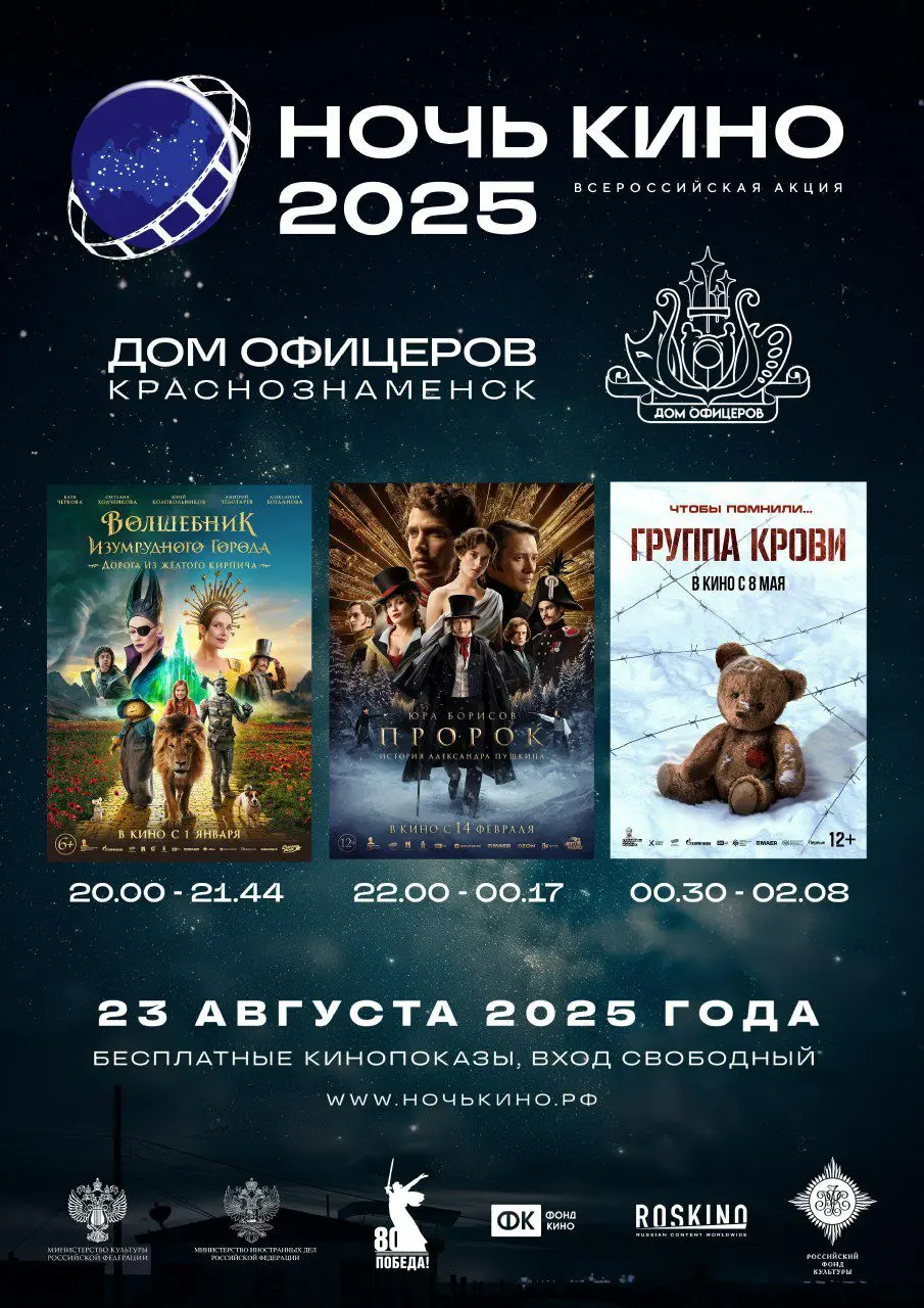 Ночь кино 2025