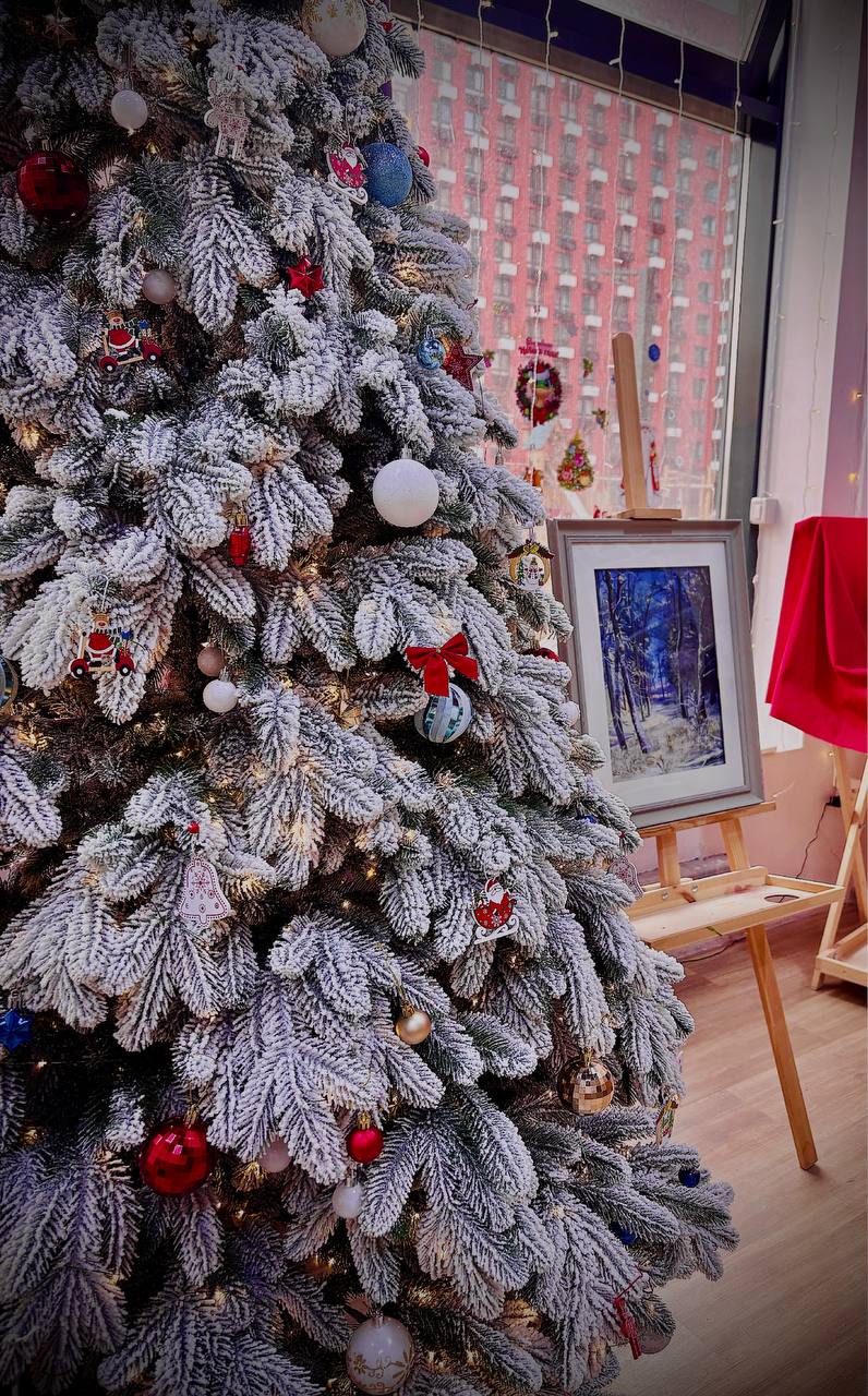 Арт-корпоратив/Арт-вечеринка «Зимний вечер»