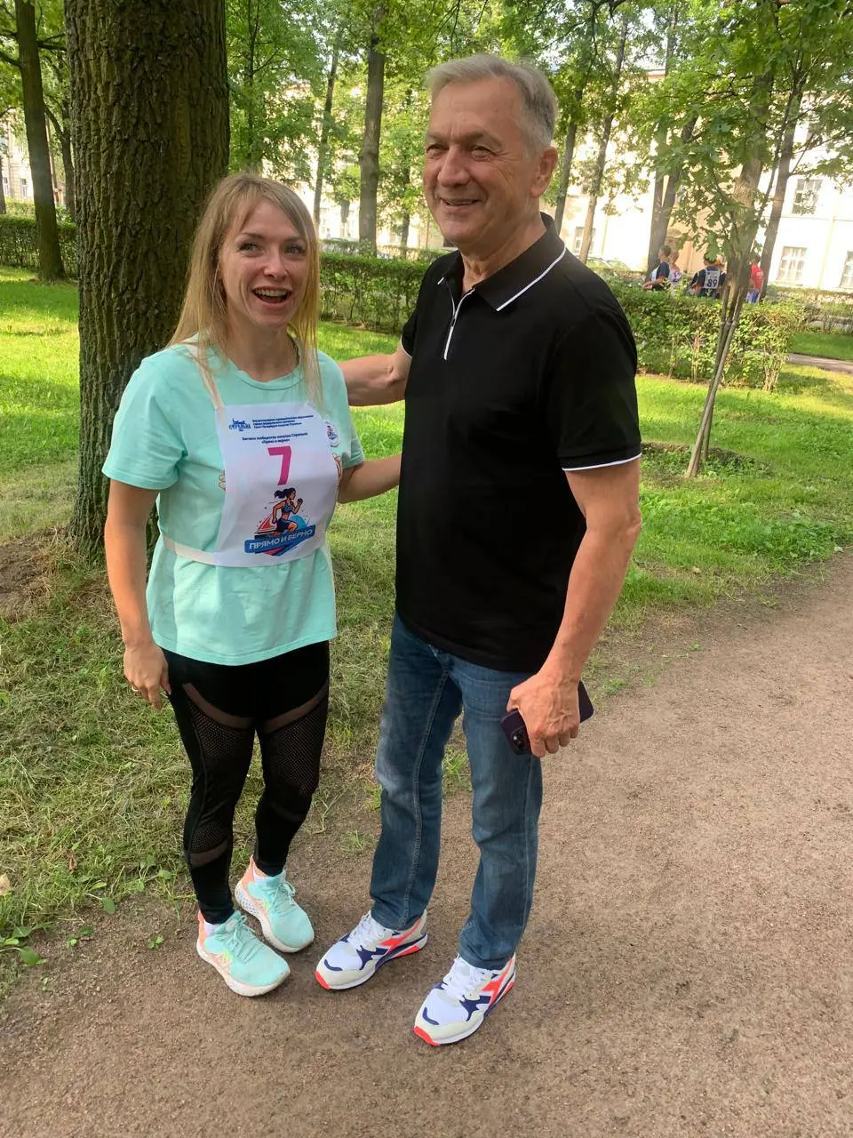 первый забег бегового сообщества поселка «Прямо и верно»