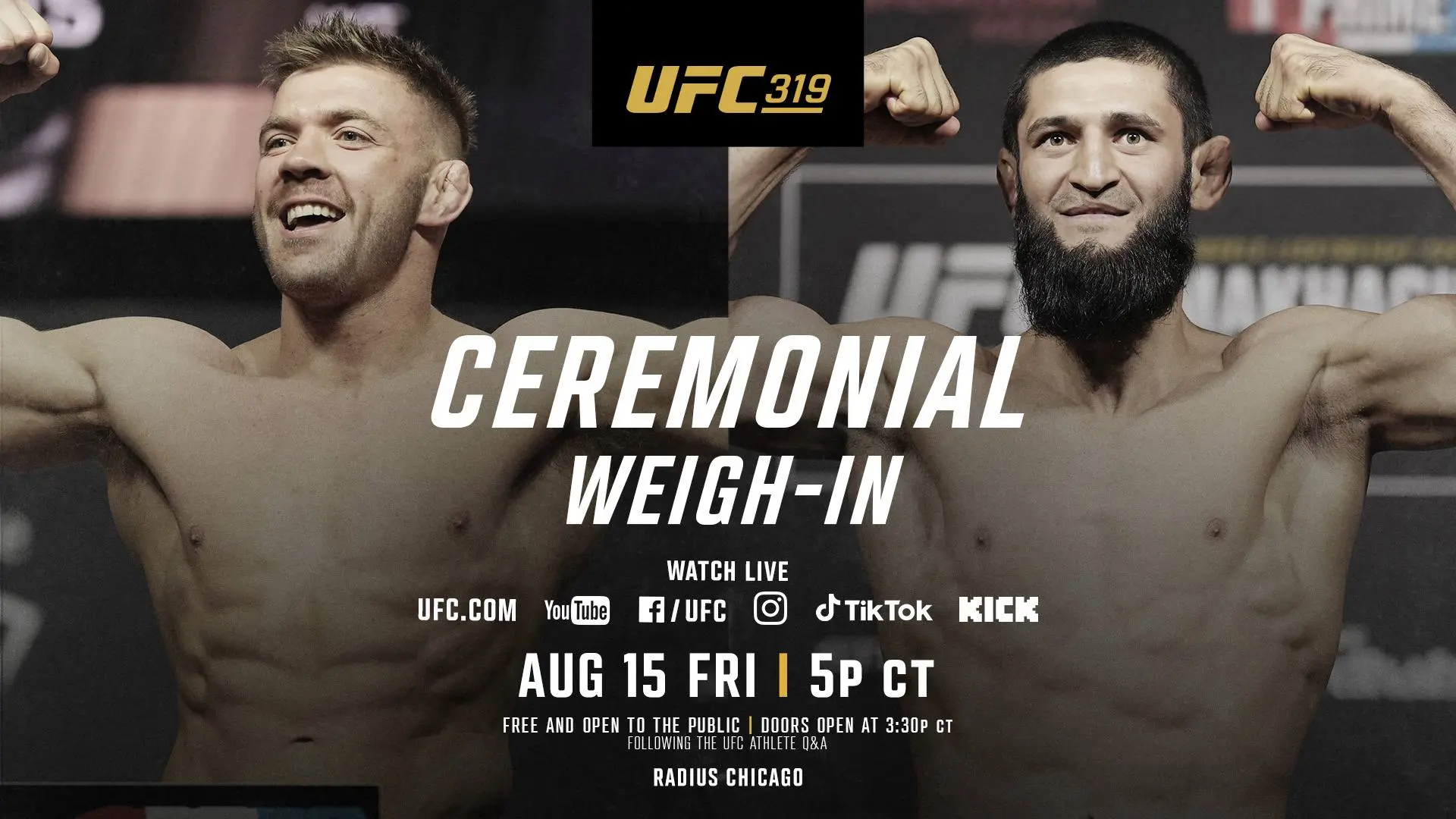 UFC 319 пресс-конференция с участниками главного карда