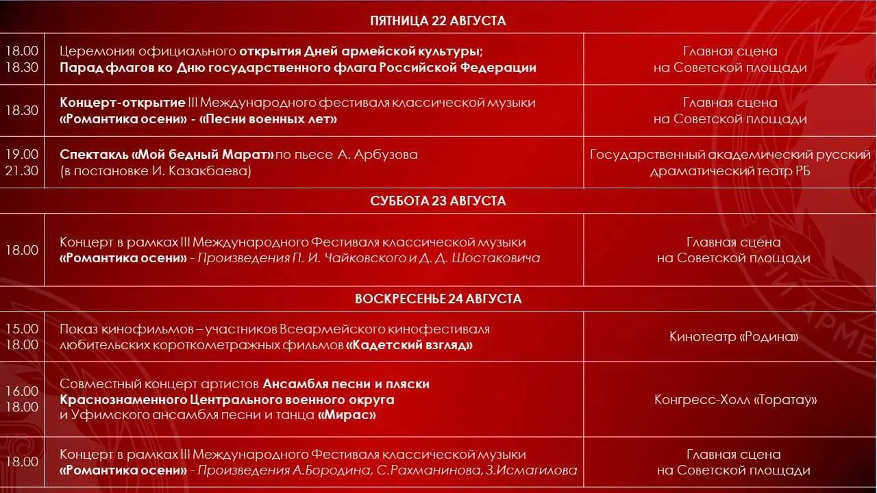 Дни Армейской культуры