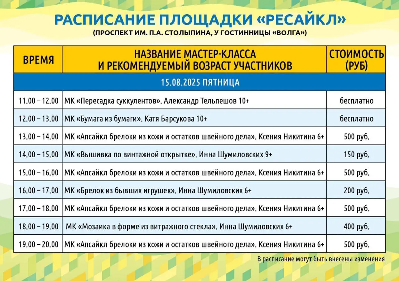 VIII фестиваль народных мастеров и художников «Палитра ремесел»