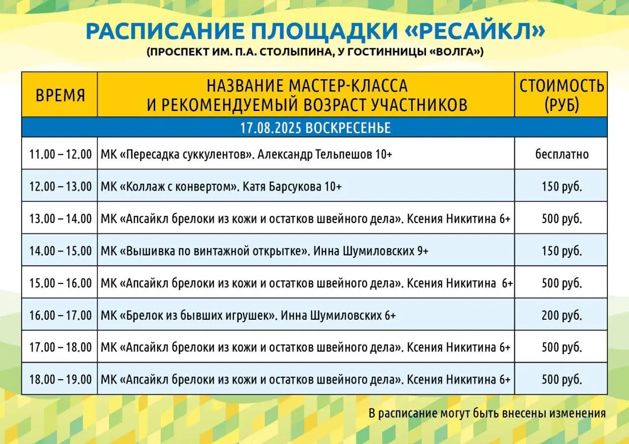 VIII фестиваль народных мастеров и художников «Палитра ремесел»