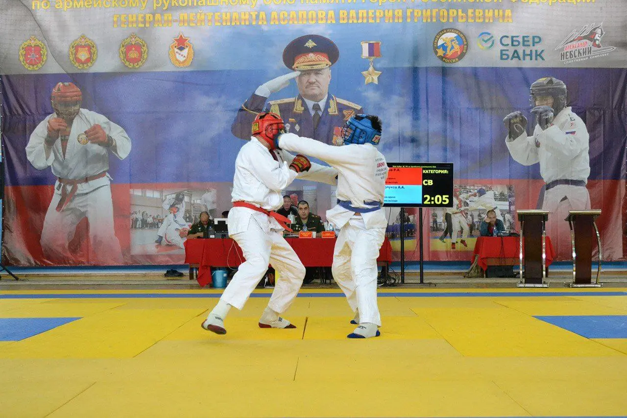 Юбилейный этап Кубка Вооружённых Сил России по армейскому рукопашному бою