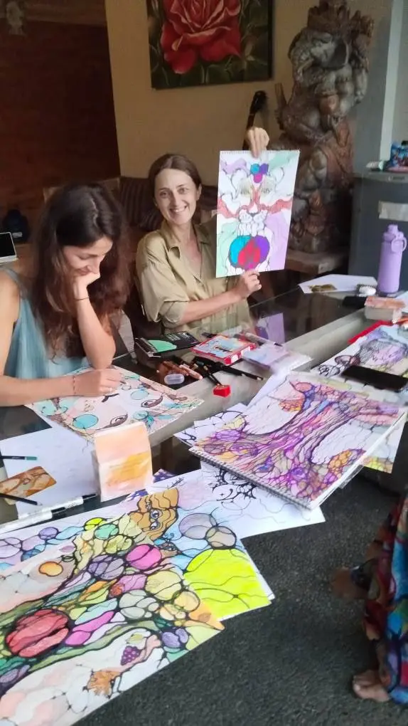 Рисуем вместе в стиле НейроАрт рисунок со смыслами