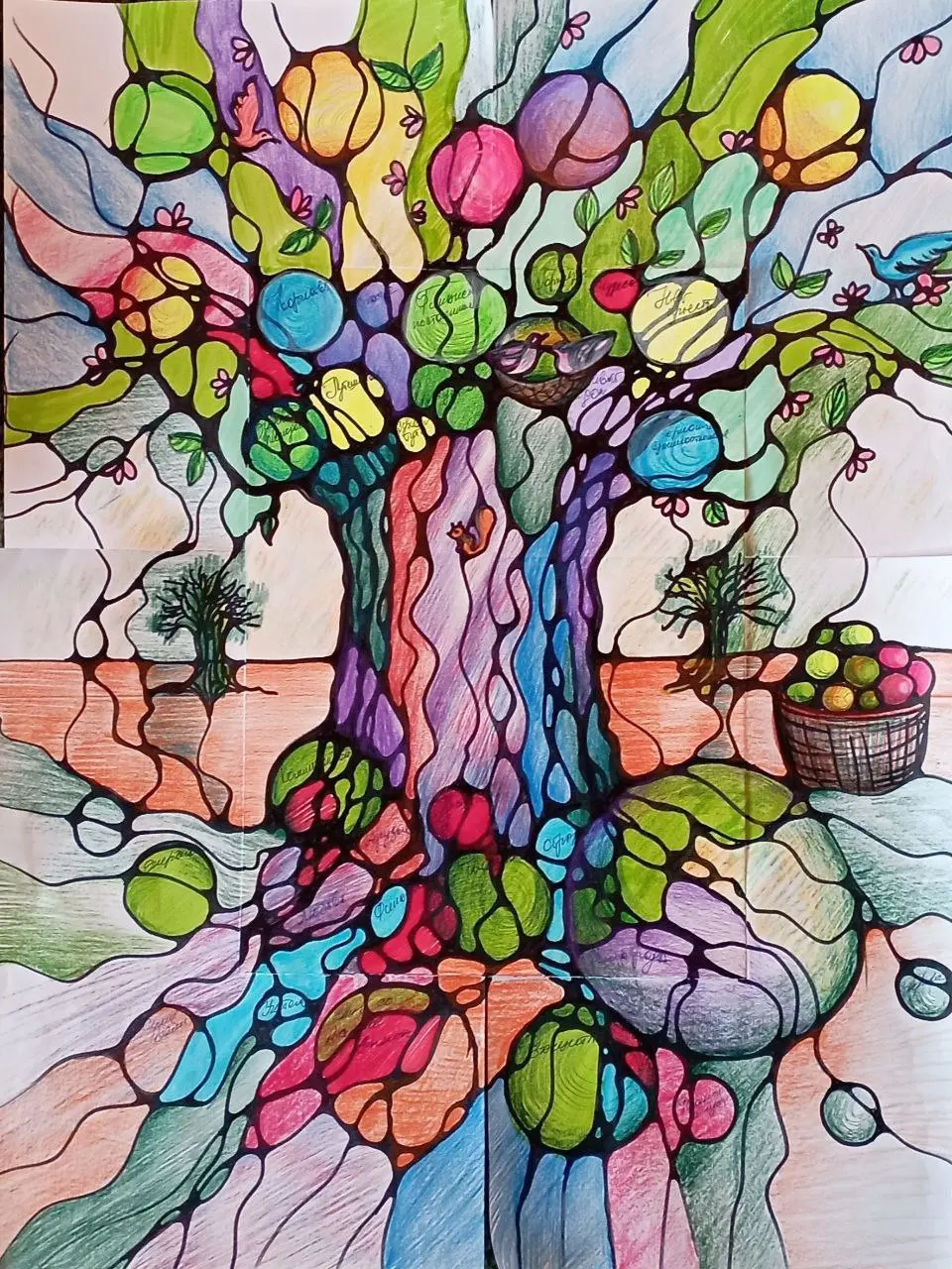 Рисуем вместе в стиле НейроАрт рисунок со смыслами