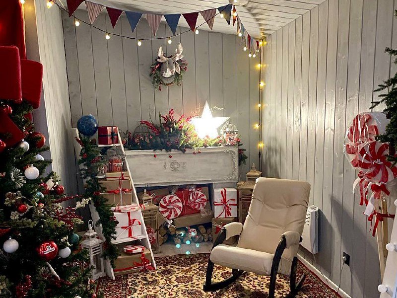 Навестить Деда Мороза в его резиденции