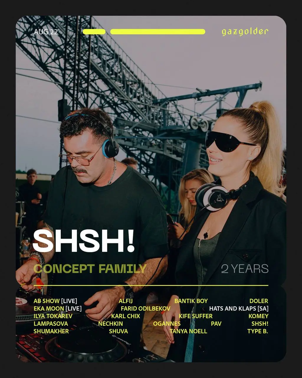 Concept Family Birthday 2 years