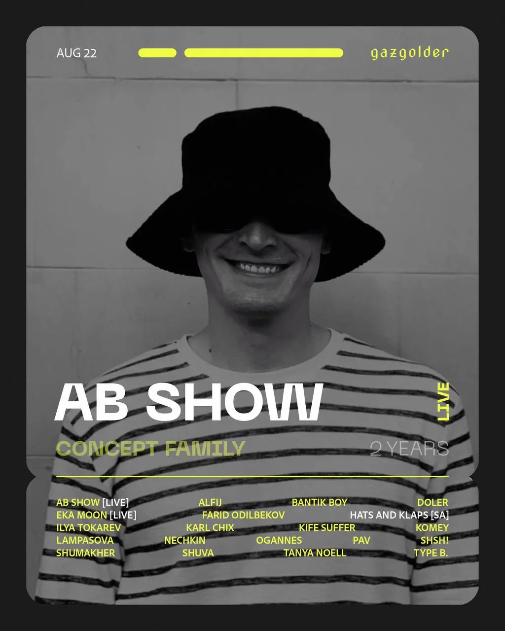 Concept Family Birthday 2 years
