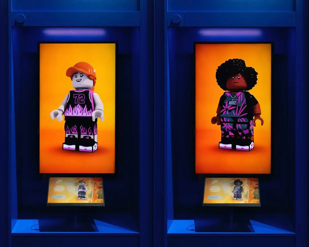 NIKE x LEGO Коллаборация на Fanatics Fest (NYC)