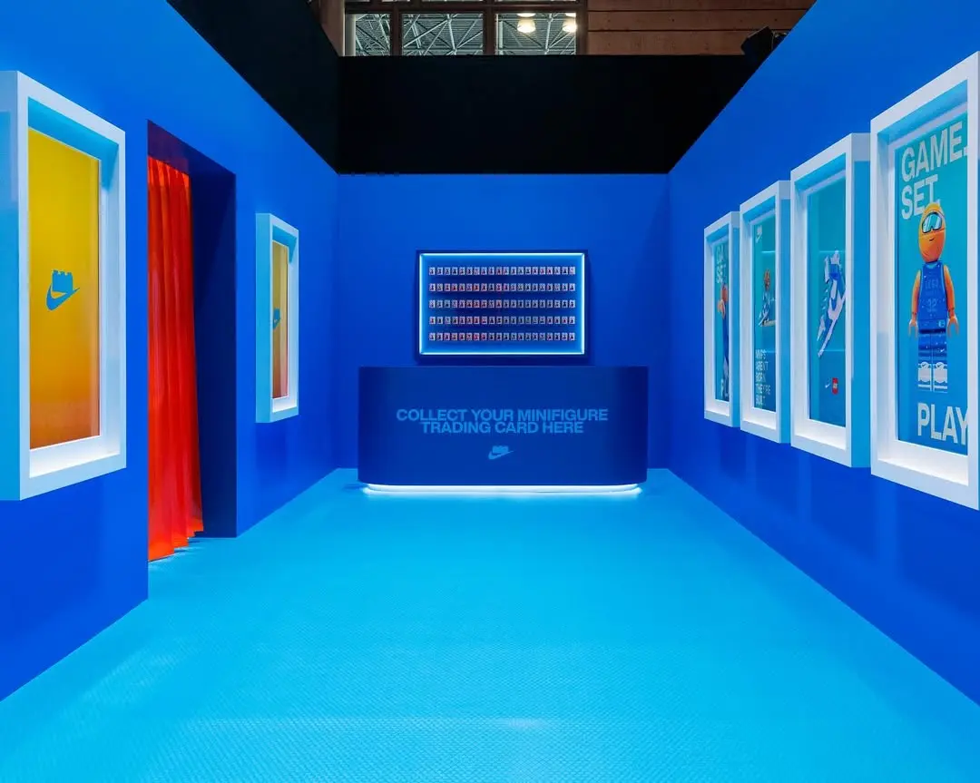 NIKE x LEGO Коллаборация на Fanatics Fest (NYC)