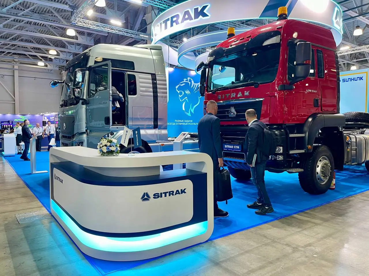 ComAutoTrans выставка и тест-драйв на Крокус Экспо