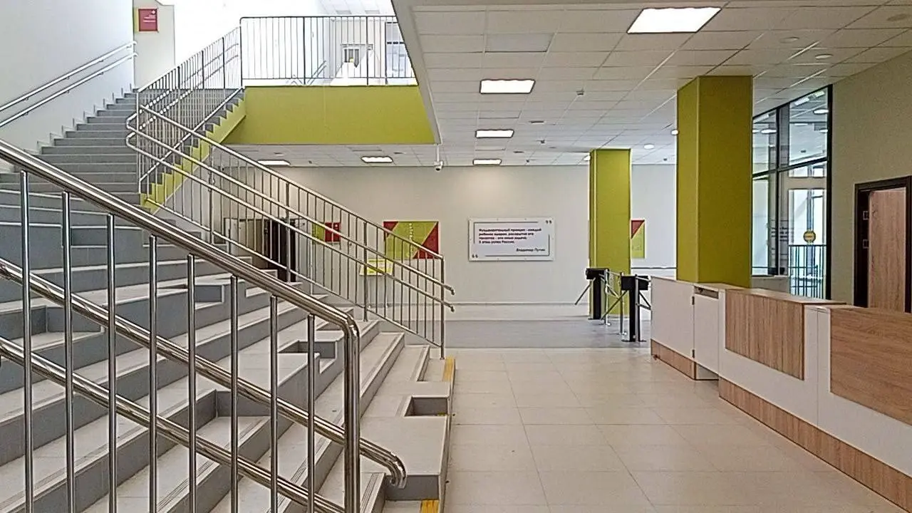 Открытие школы в микрорайоне Барыбино