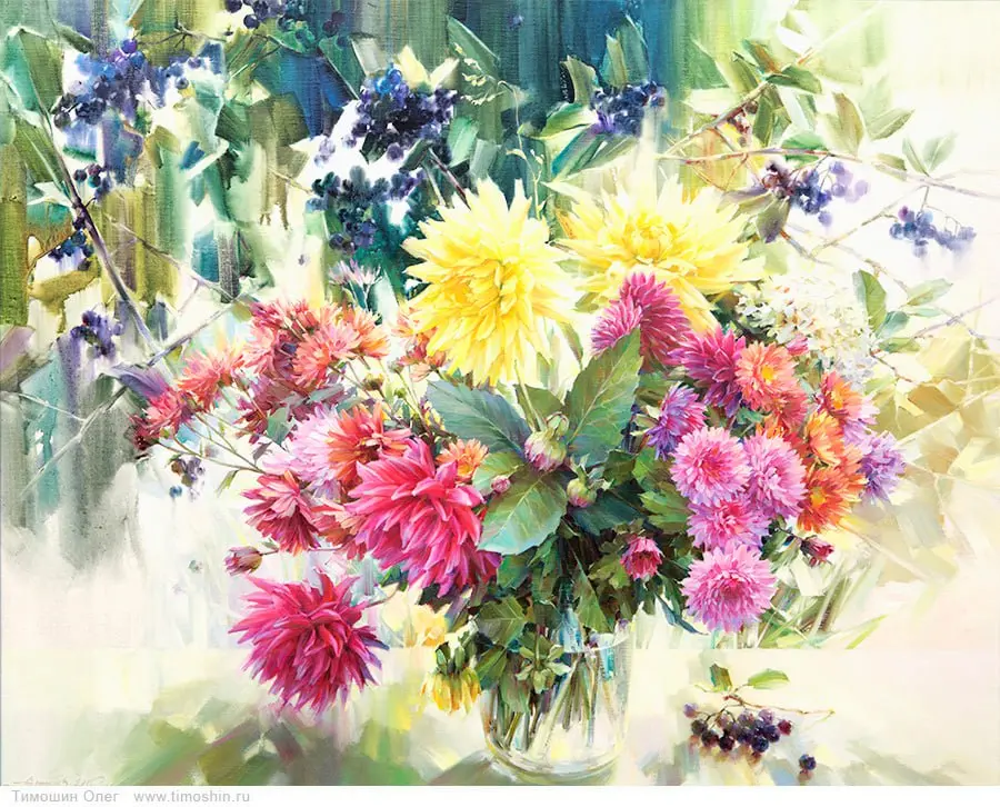 предчувствие осени выставка живописи Олега Тимошина