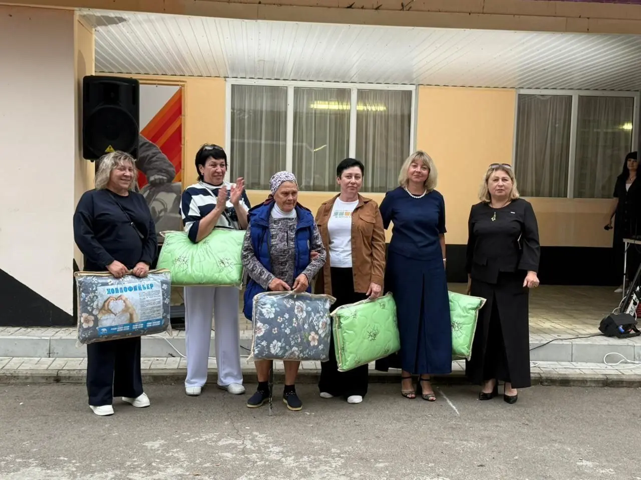На дне села в с. Новоникольское
