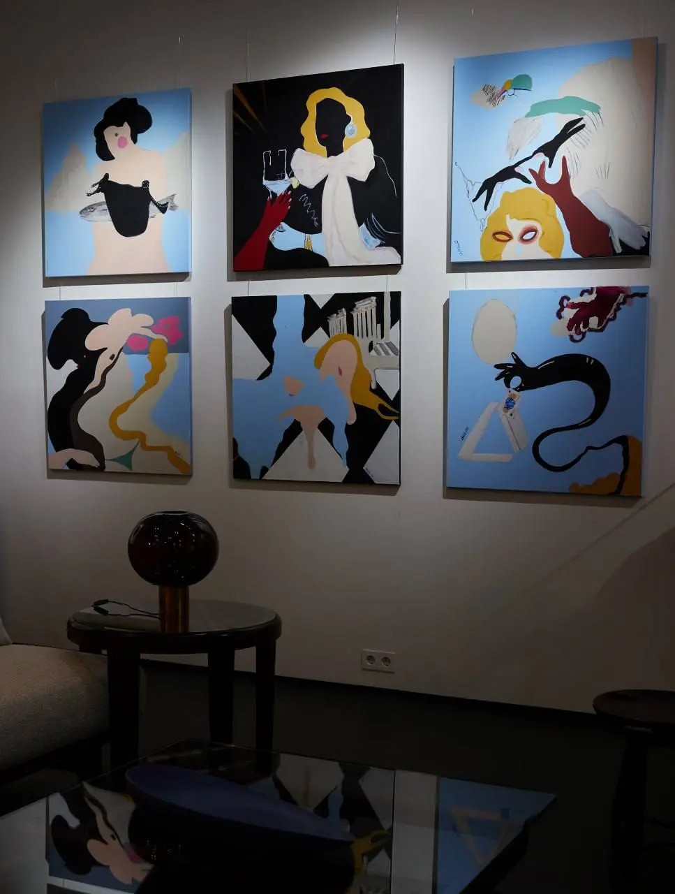 Выставка Адель Левитовой «Две комнаты сна» в 1.618 GALLERY