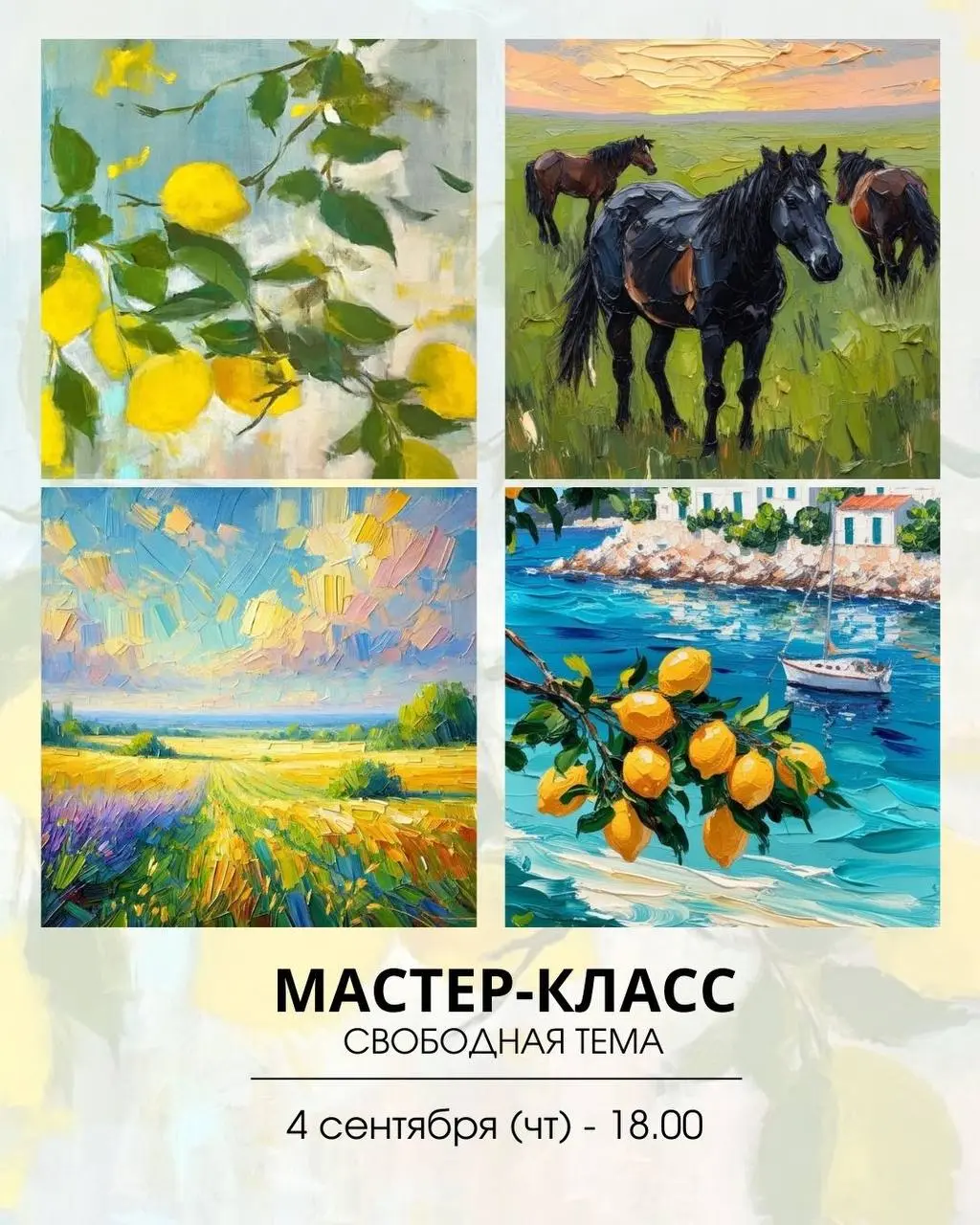 Арт-вечер с караоке, рисуй, пой, сияй