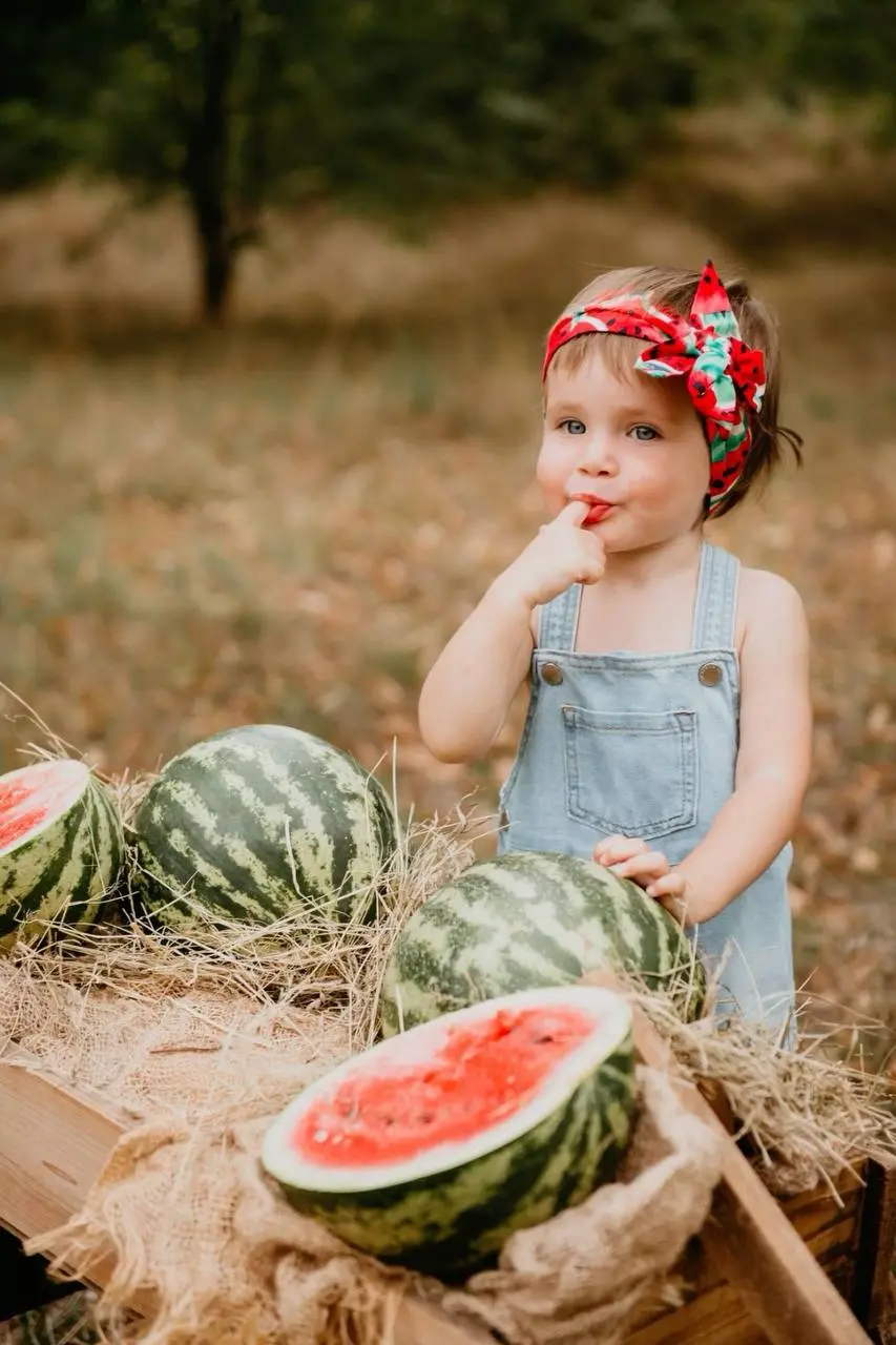 Арбузную экспресс-фотосессию