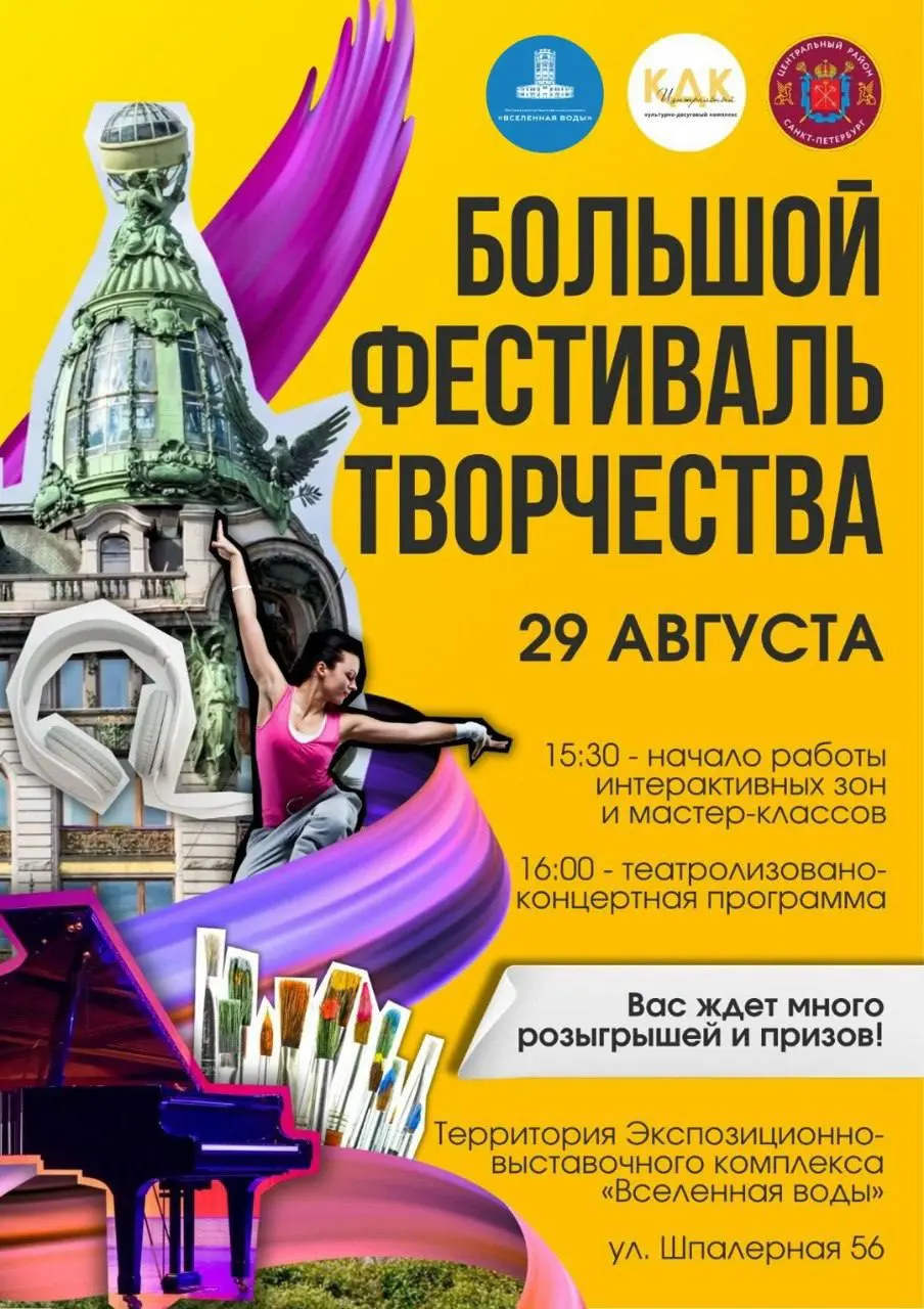 Большой Фестиваль Творчества в Музее воды