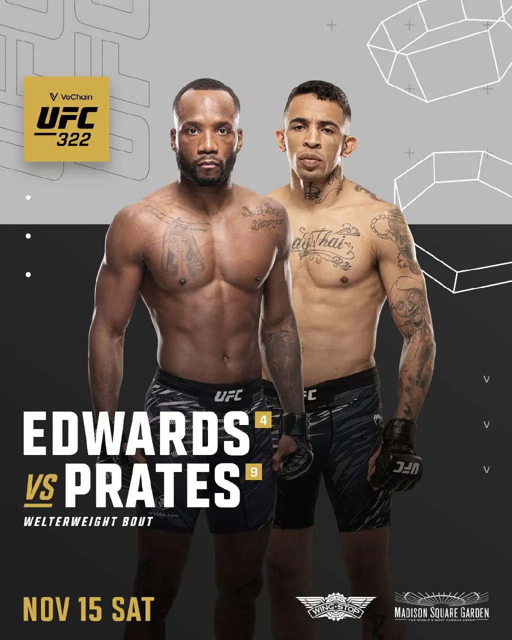 Официальные анонсы от Даны Уайта на турнир UFC 322