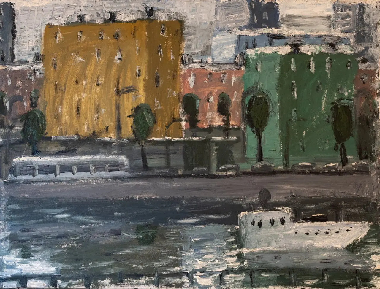 Живопись. Пётр Бронфин. Московские прогулки