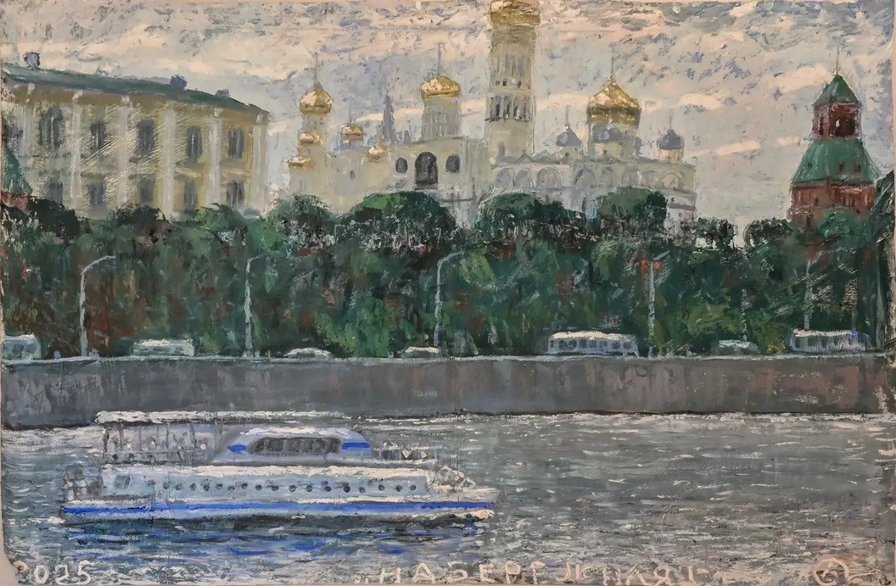 Живопись. Пётр Бронфин. Московские прогулки