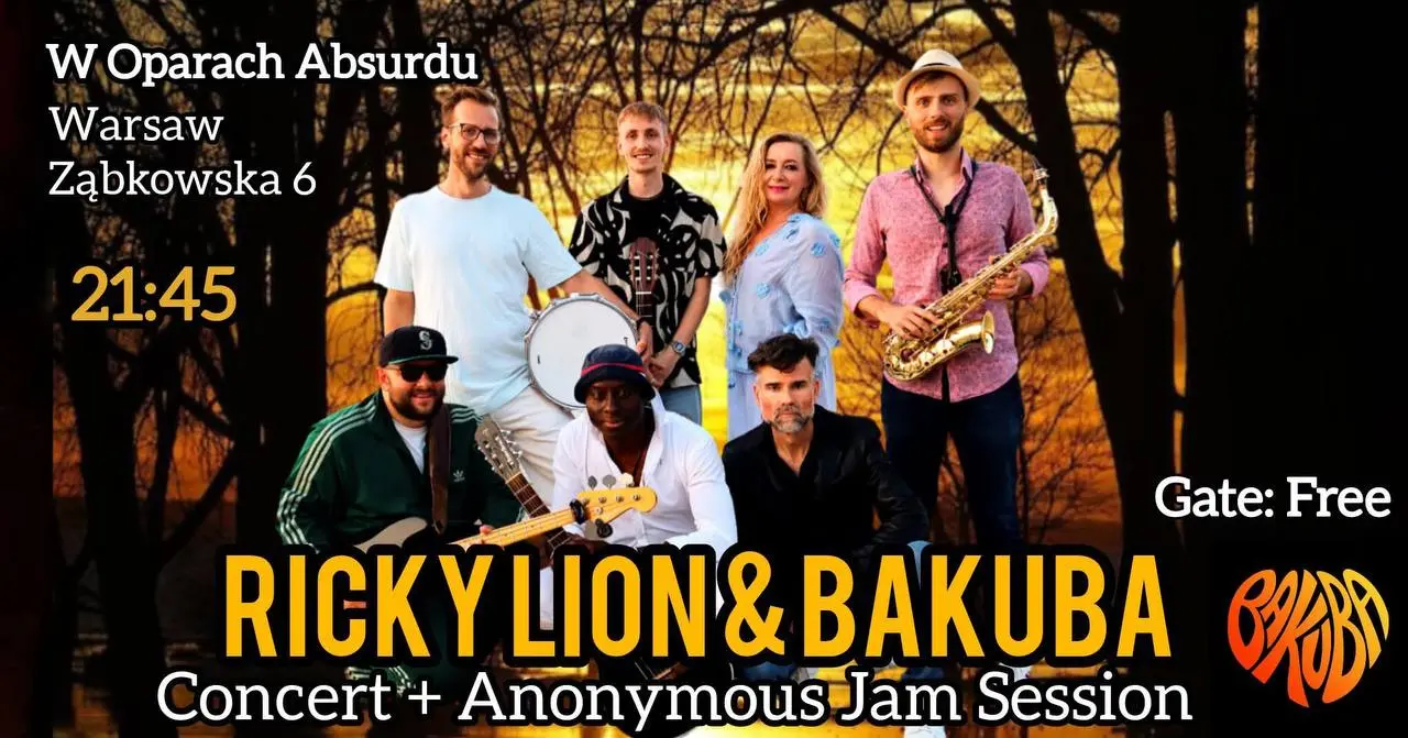 Ricky Lion & BaKuBa Concert in Warsaw