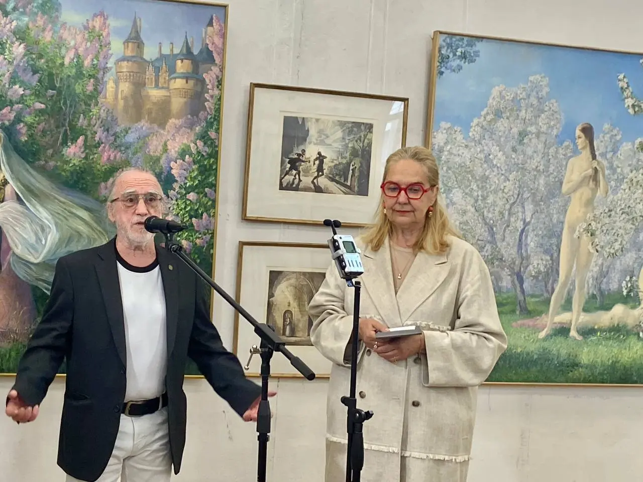 Встреча и выставка художника-иллюстратора Алексея Рейпольского