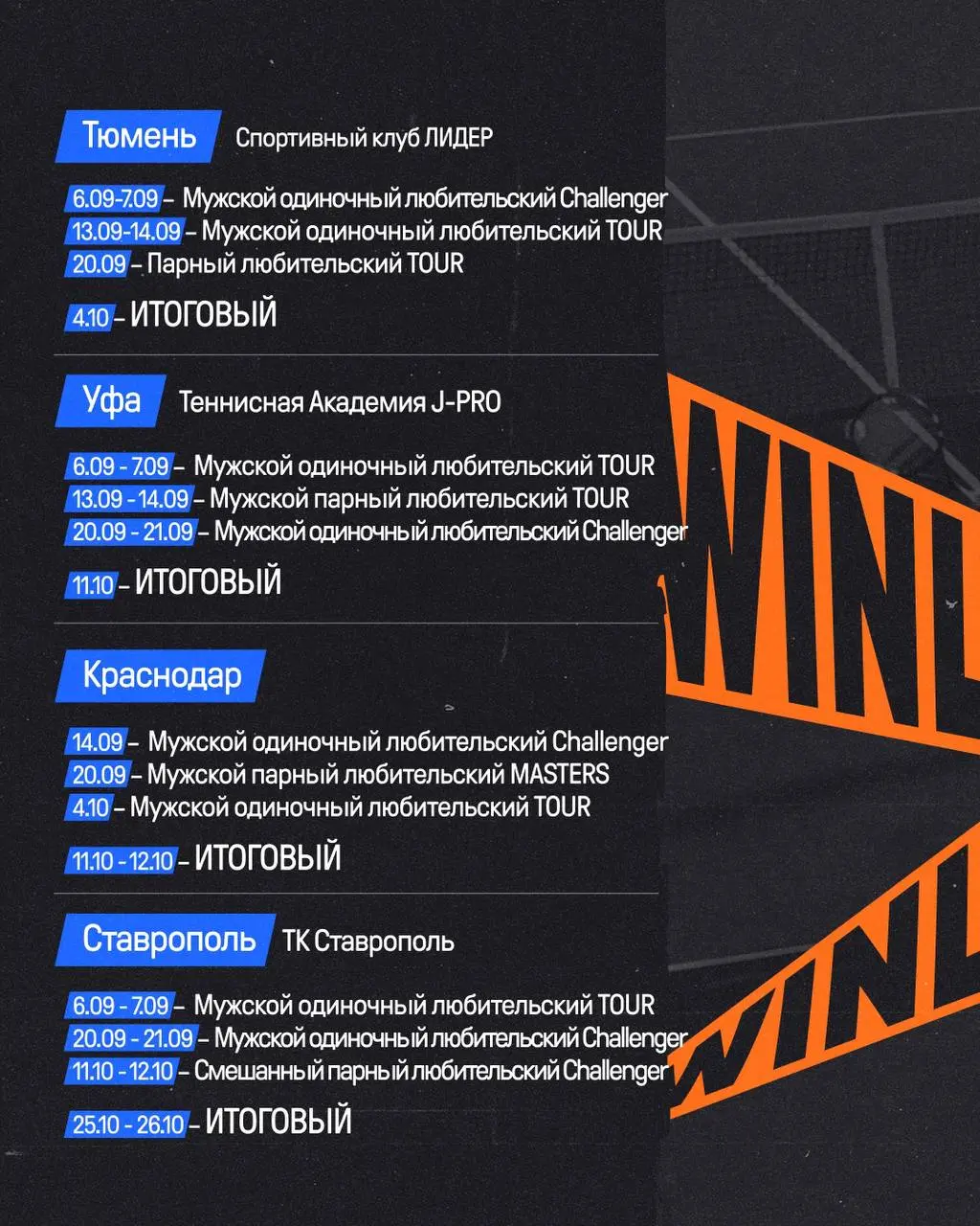 Кубок WINLINE в Amatour