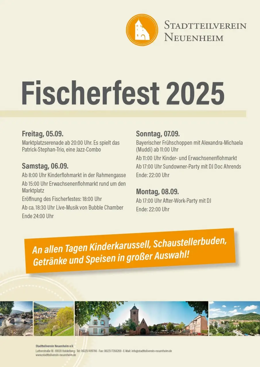 KERWE 2025 В РАЙОНАХ HEIDELBERG
