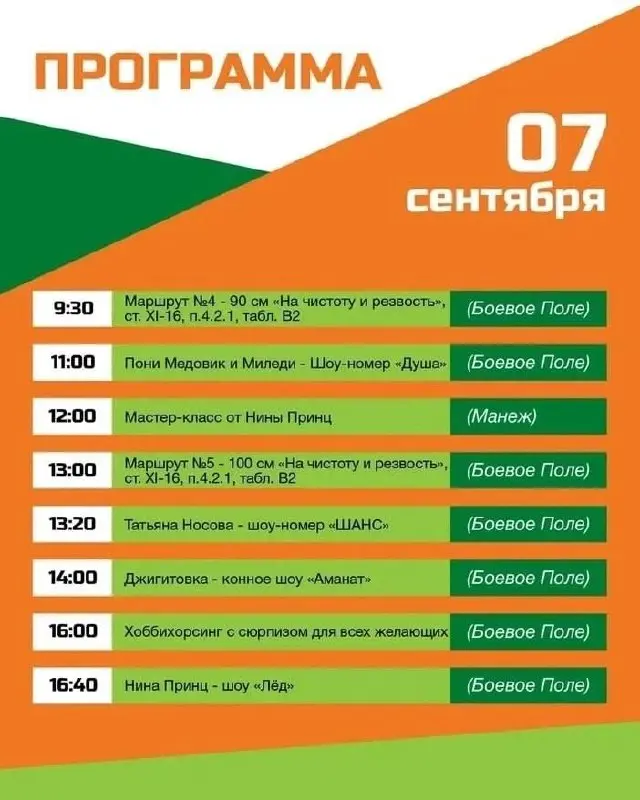 Семейный фестиваль «От коня до комбайна»