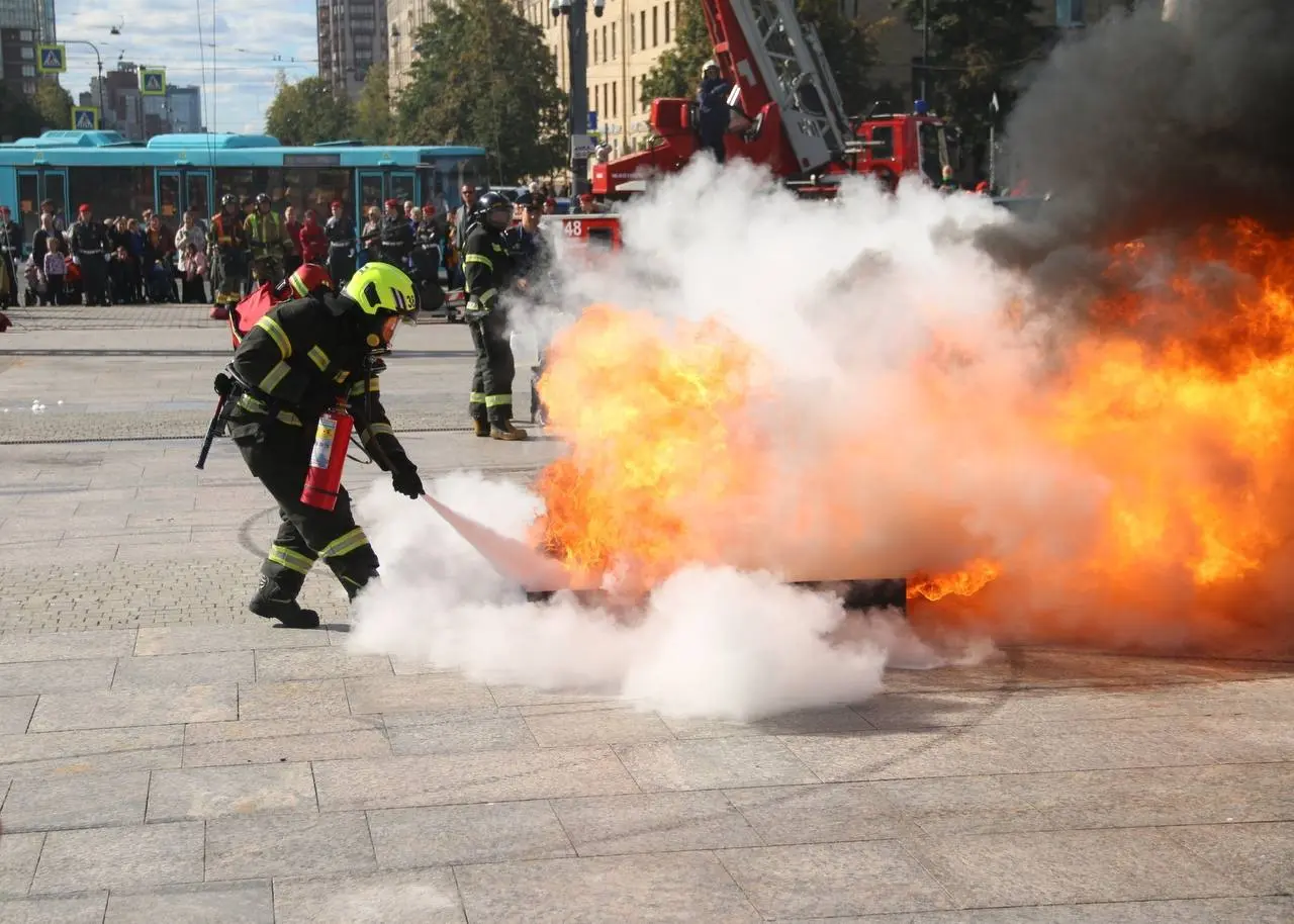 День открытых дверей пожарной охраны Московского района