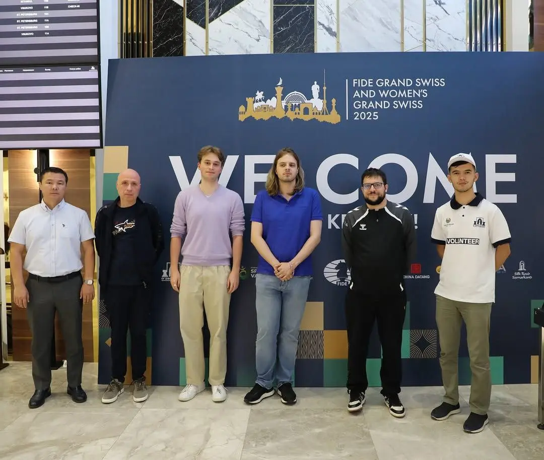 Большая швейцарка для шахматистов в Самарканде