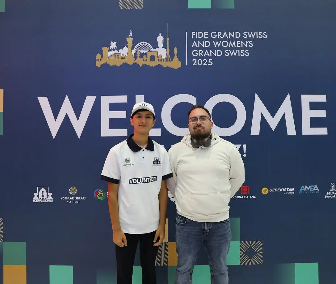 Большая швейцарка для шахматистов в Самарканде