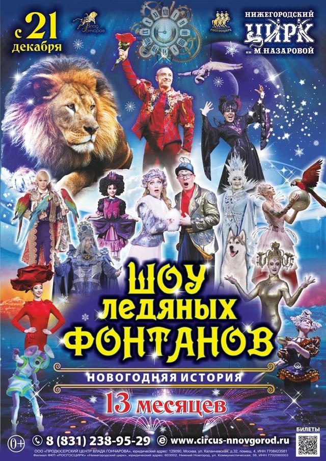 Новый год в Нижегородском цирке