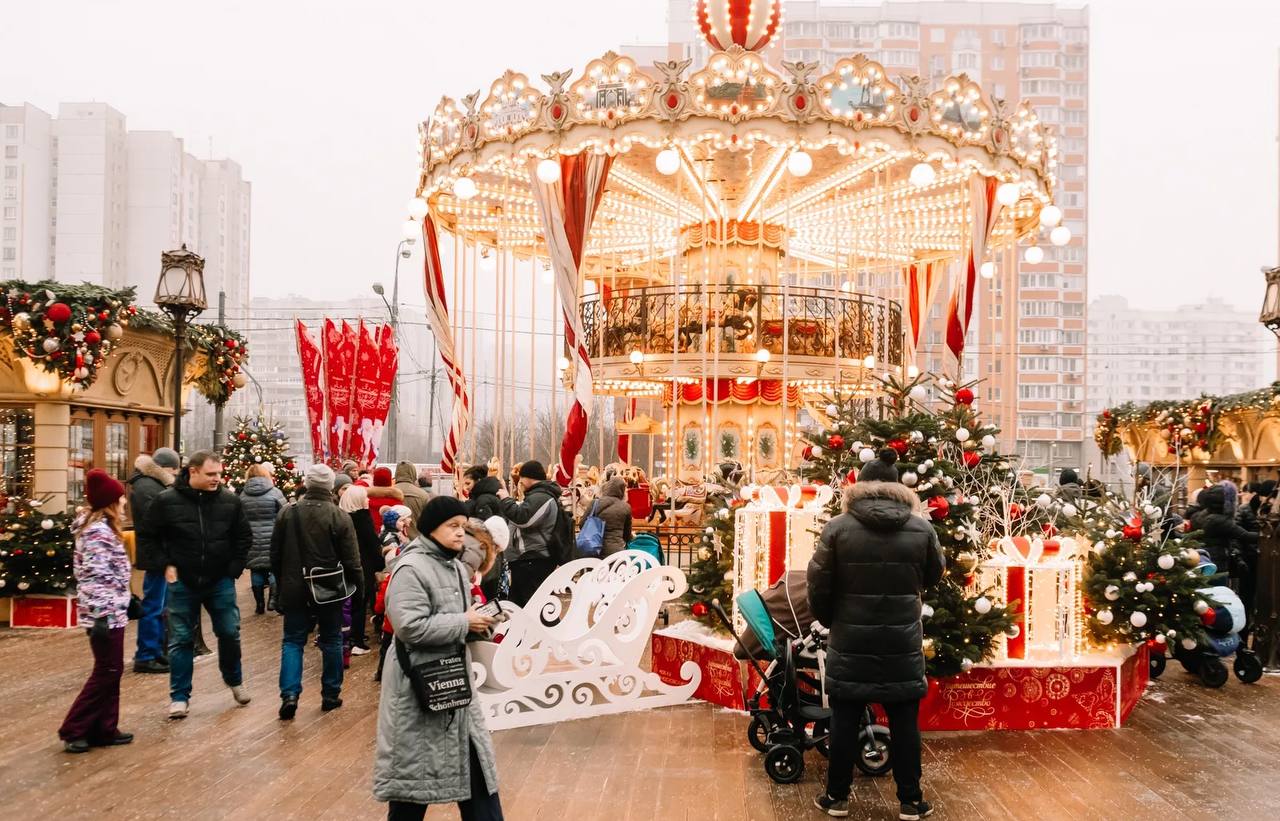 Квест с подарками на площадках Московских сезонов