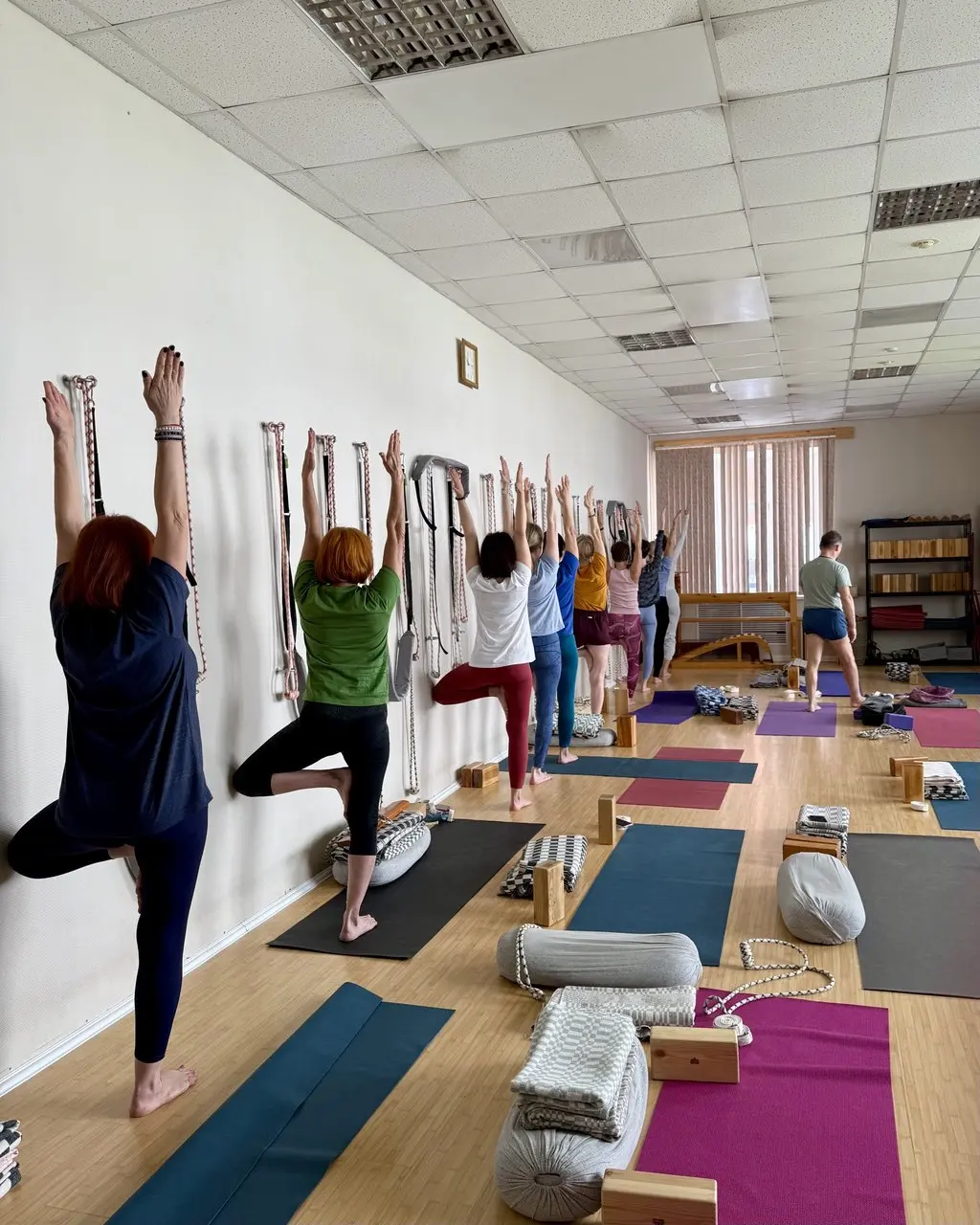 Экзамен на международный сертификат RIMYI по Айенгар-йоге