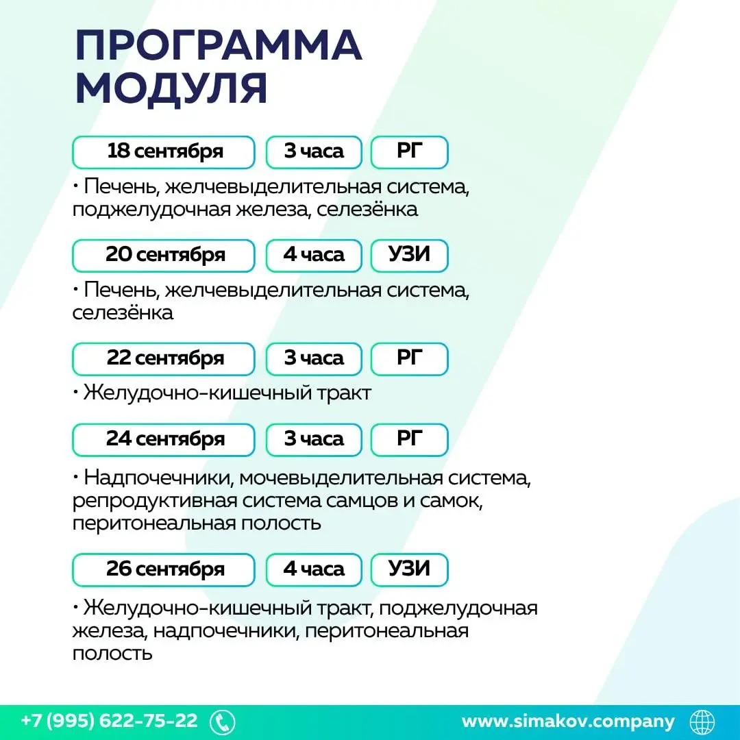 2 курса в 1 для ветеринарных врачей: Рентгенография и УЗИ брюшной полости