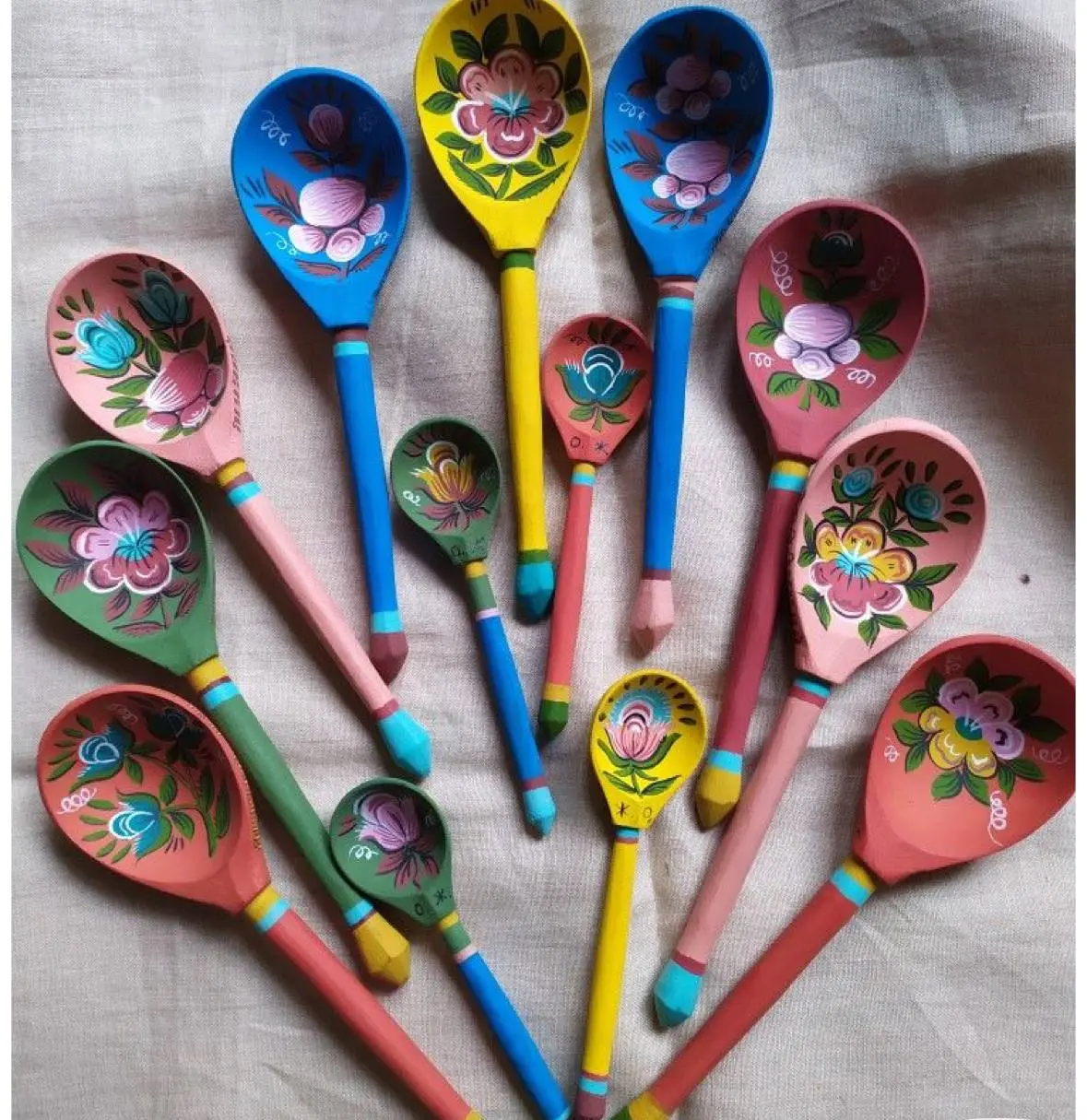 Оттиск традиций: роспись деревянных ложек