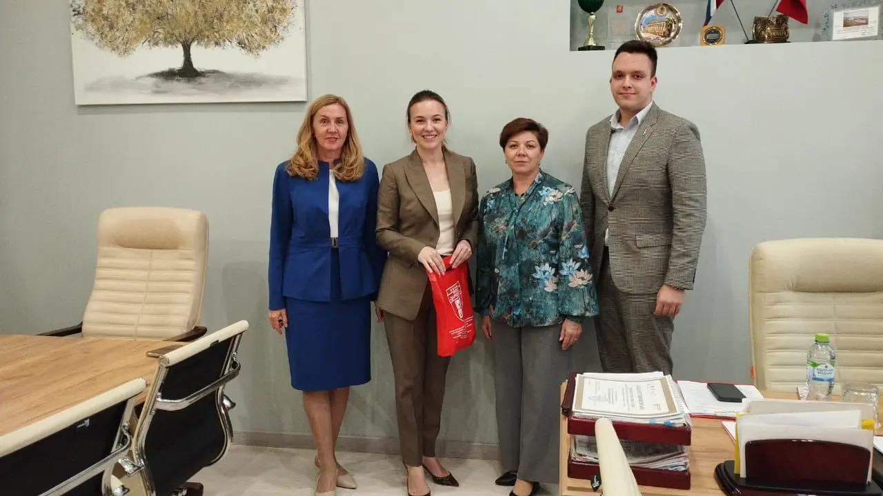 Визит президента Национальной ассоциации кулинаров России Анны Викторовны Жуковой в колледж "Царицыно"