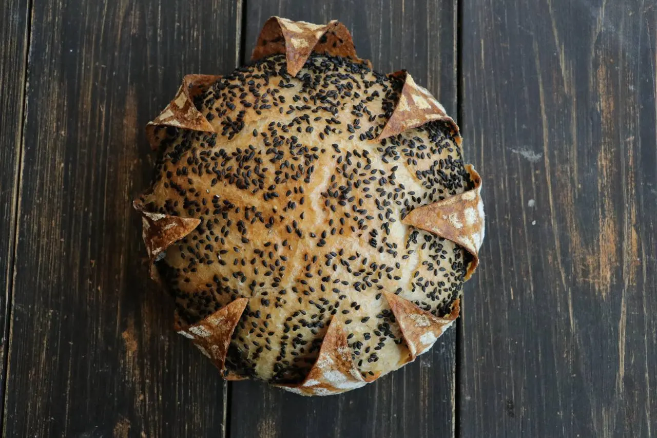 Современная хлебная витрина