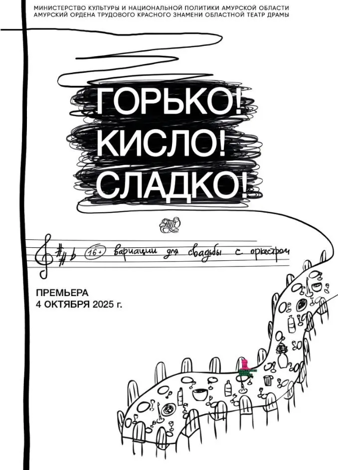 Открытие нового театрального сезона. Вариации для свадьбы с оркестром «Горько! Кисло! Сладко!»