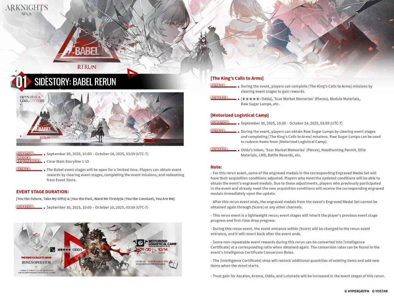 Babel (Reran Side Story event)