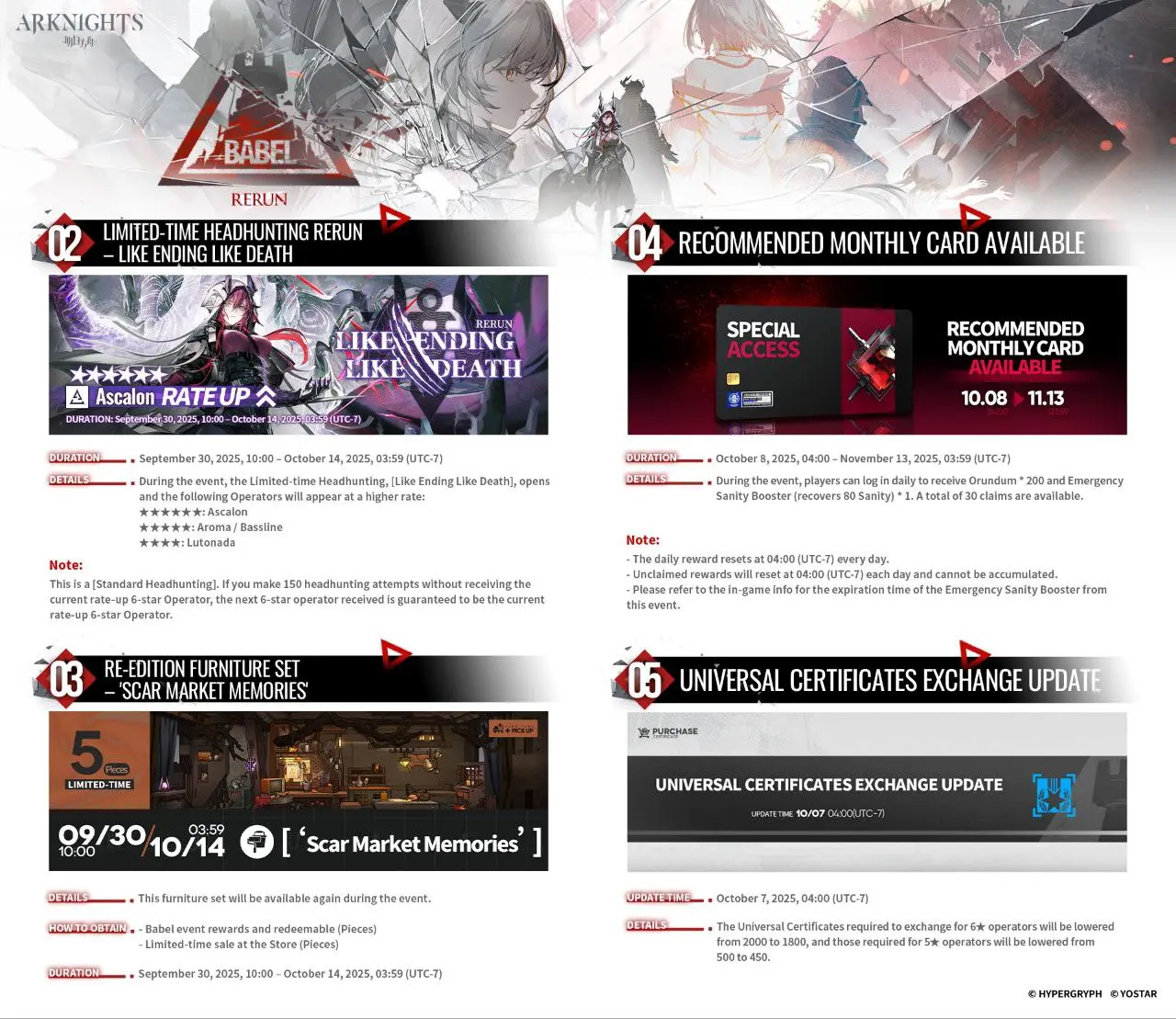 Babel (Reran Side Story event)