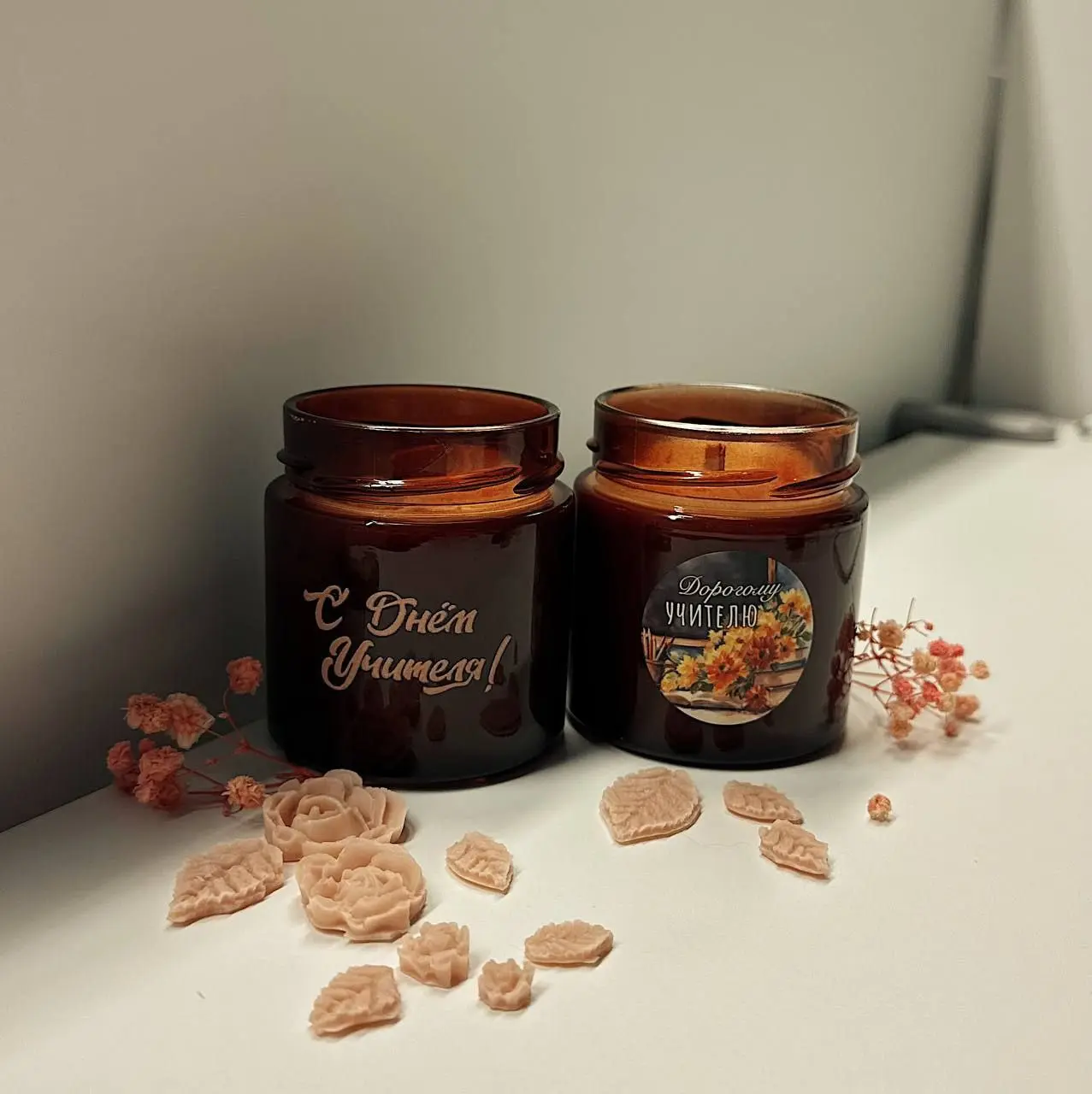  мастер-класс по созданию ароматической свечи из натурального кокосового воска и расписыванию стеклянных чашек