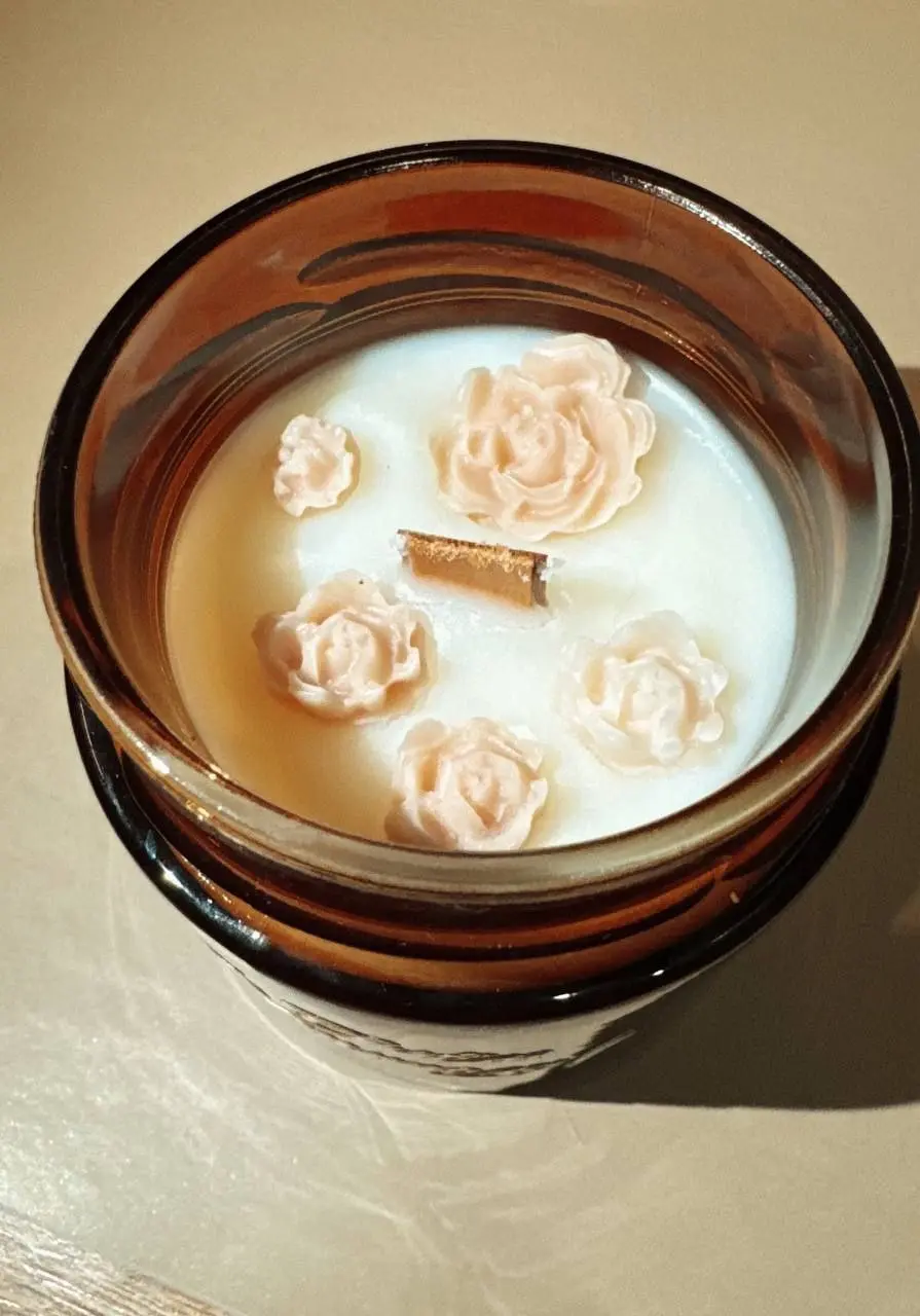  мастер-класс по созданию ароматической свечи из натурального кокосового воска и расписыванию стеклянных чашек