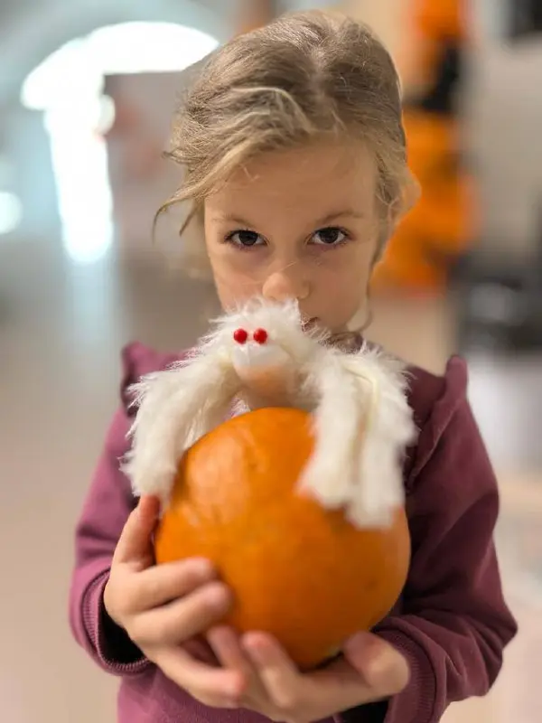 Halloween-themed content creation party