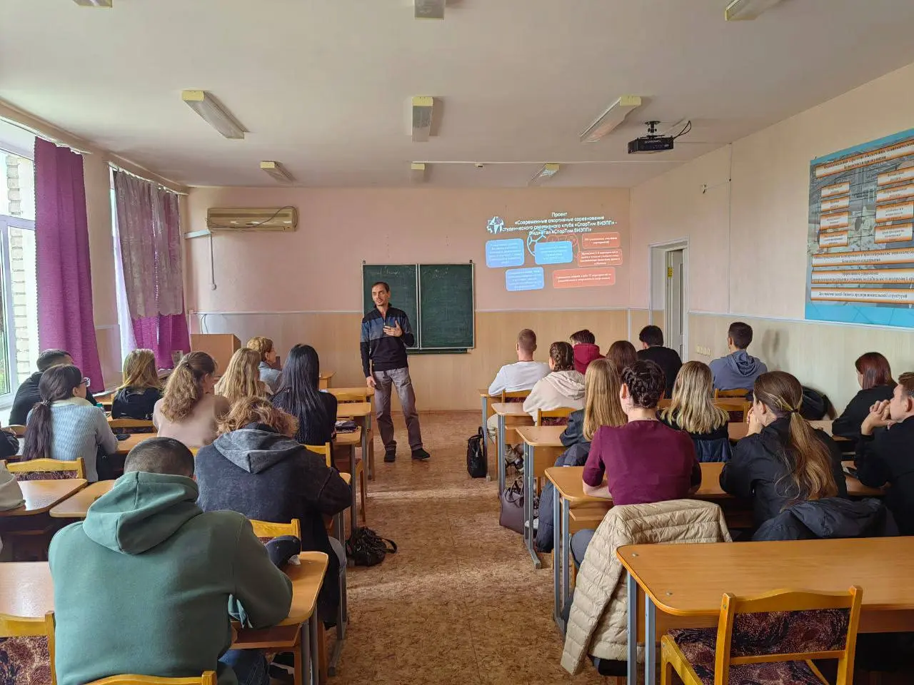 Презентация спортивных секций первокурсникам ВИЭПП